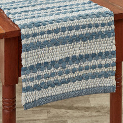 French Farmhouse Chindi Table Runner, 13x54