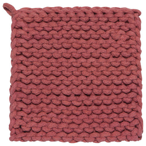 Knit Pot Holder, Assorted Colours