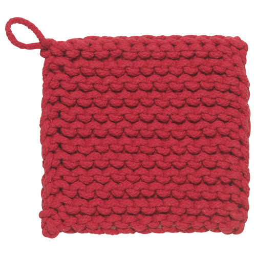 Knit Pot Holder, Assorted Colours