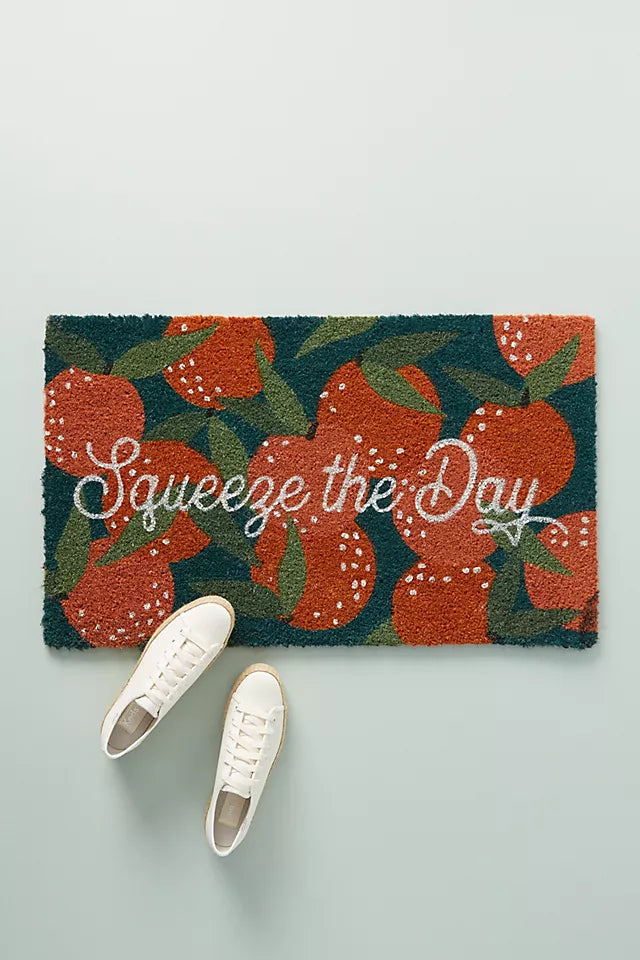 Squeeze The Day Doormat
