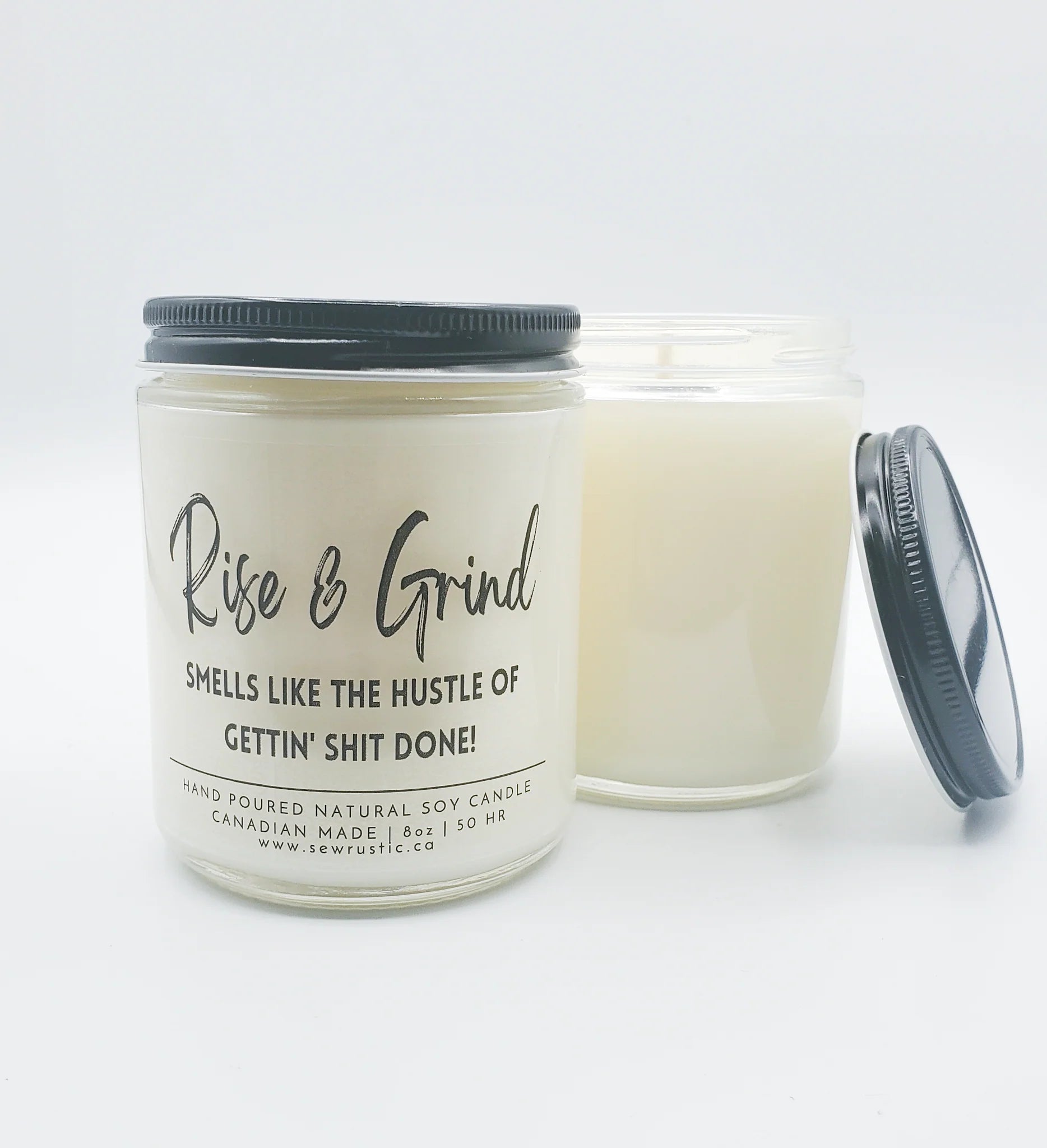 8oz Sew Rustic Soy Candle