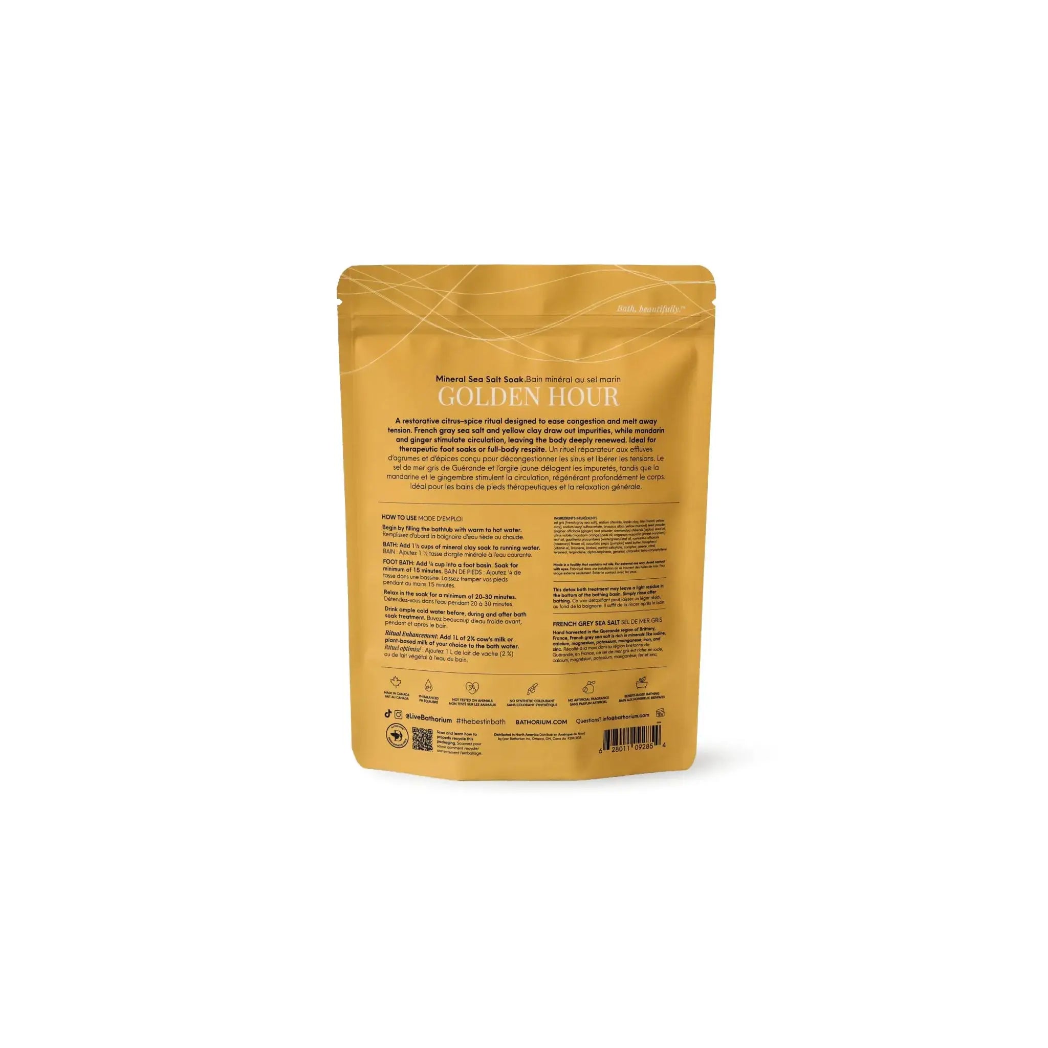 Golden Hour Mineral Clay Soak 900g