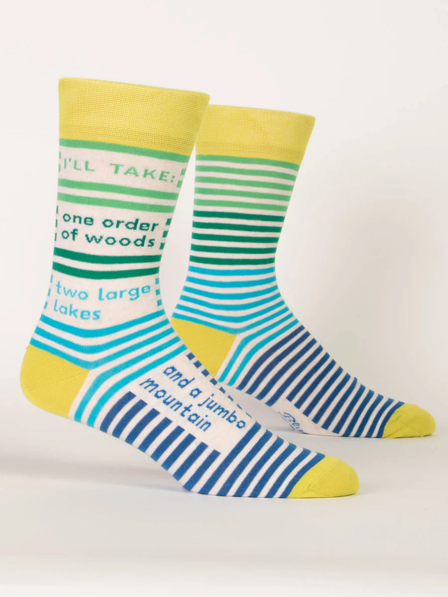 Men's Socks, Blue Q - Assorted Styles