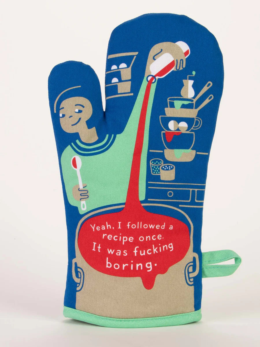 I Followed A Recipe, Oven Mitt