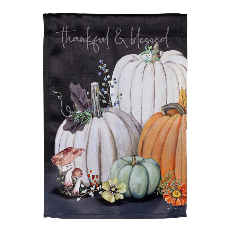 Beauty Of Fall, Suede Garden Flag