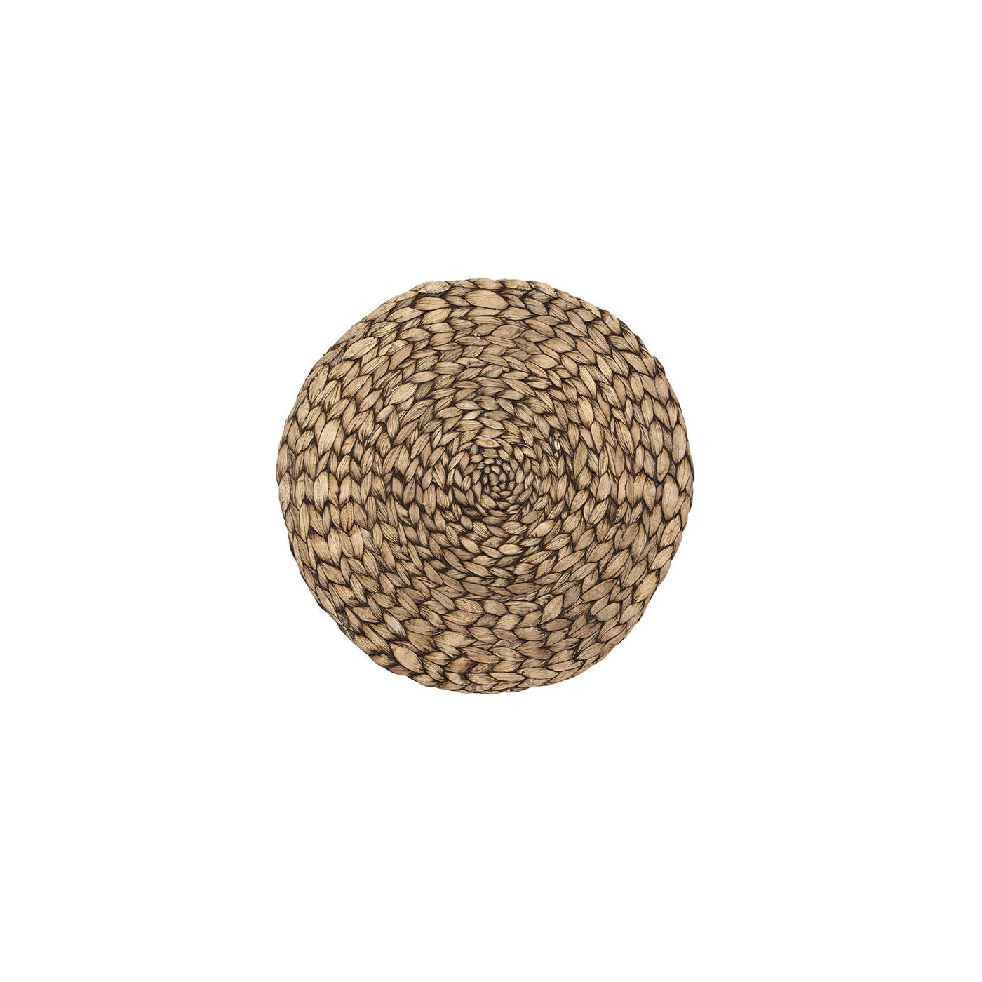 Palma Woven Round Placemat, Dark
