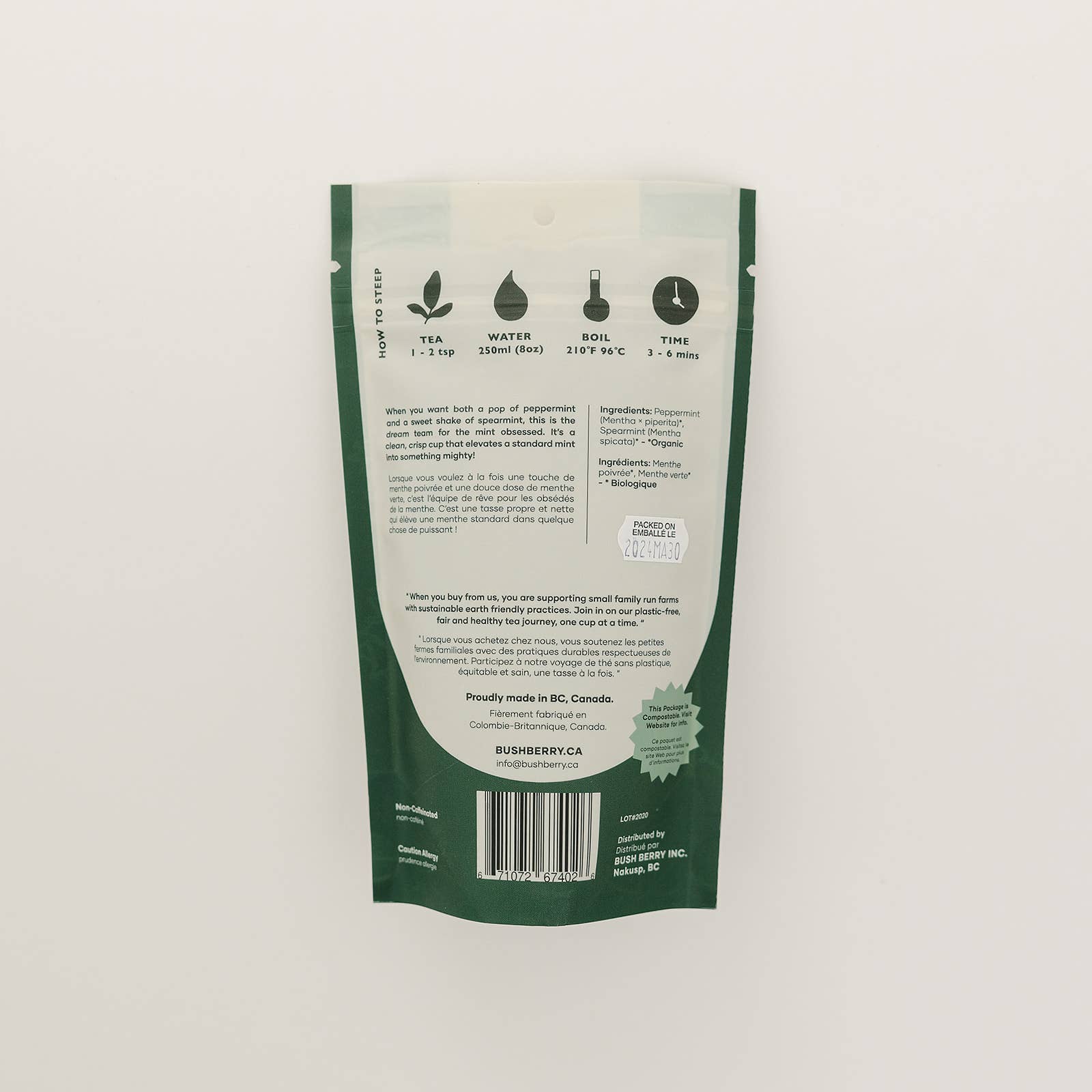 Organic Mighty Minty Loose Leaf Tea