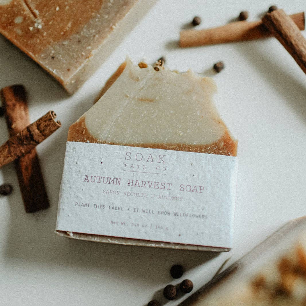 Autumn Harvest Soap Bar - Canadian Made