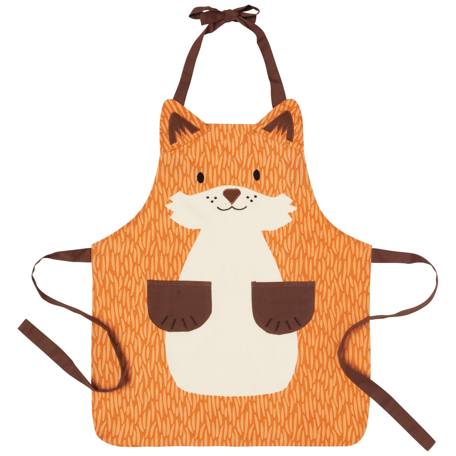 Fox Kid's Apron and Hat Set