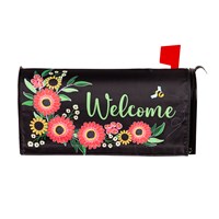 Welcome Wreath Mailbox Cover