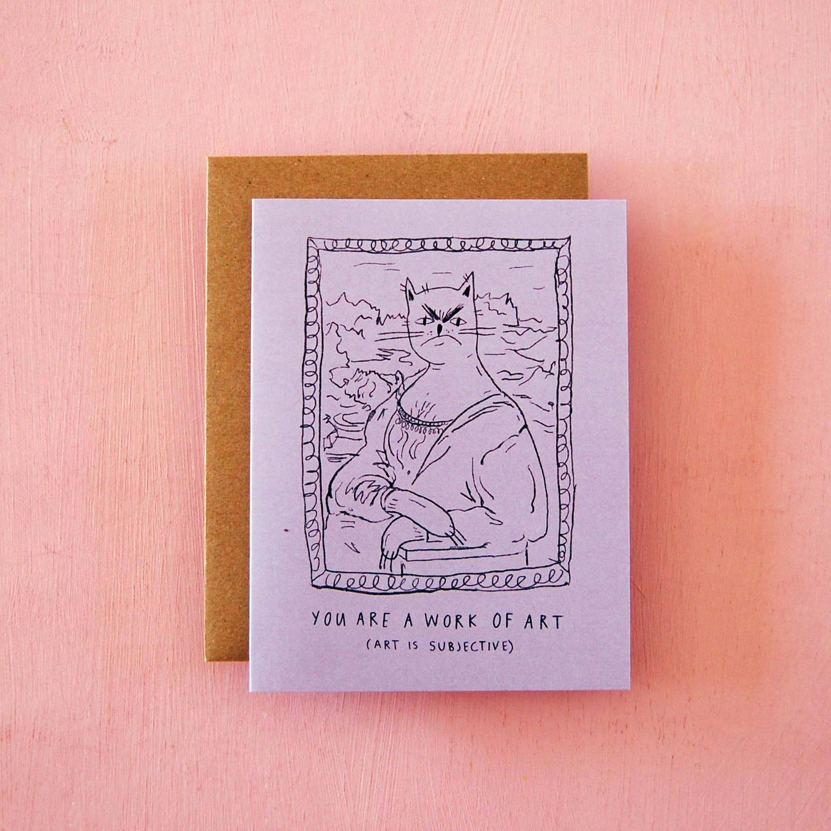 Work of Art - Love Greeting Card