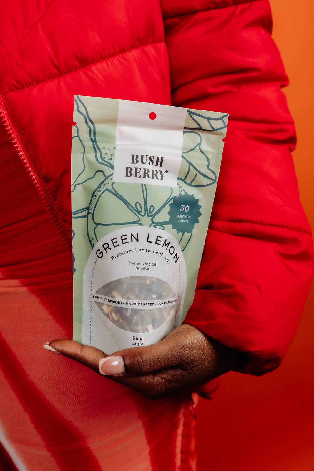 Organic Green Lemon Loose Leaf Tea