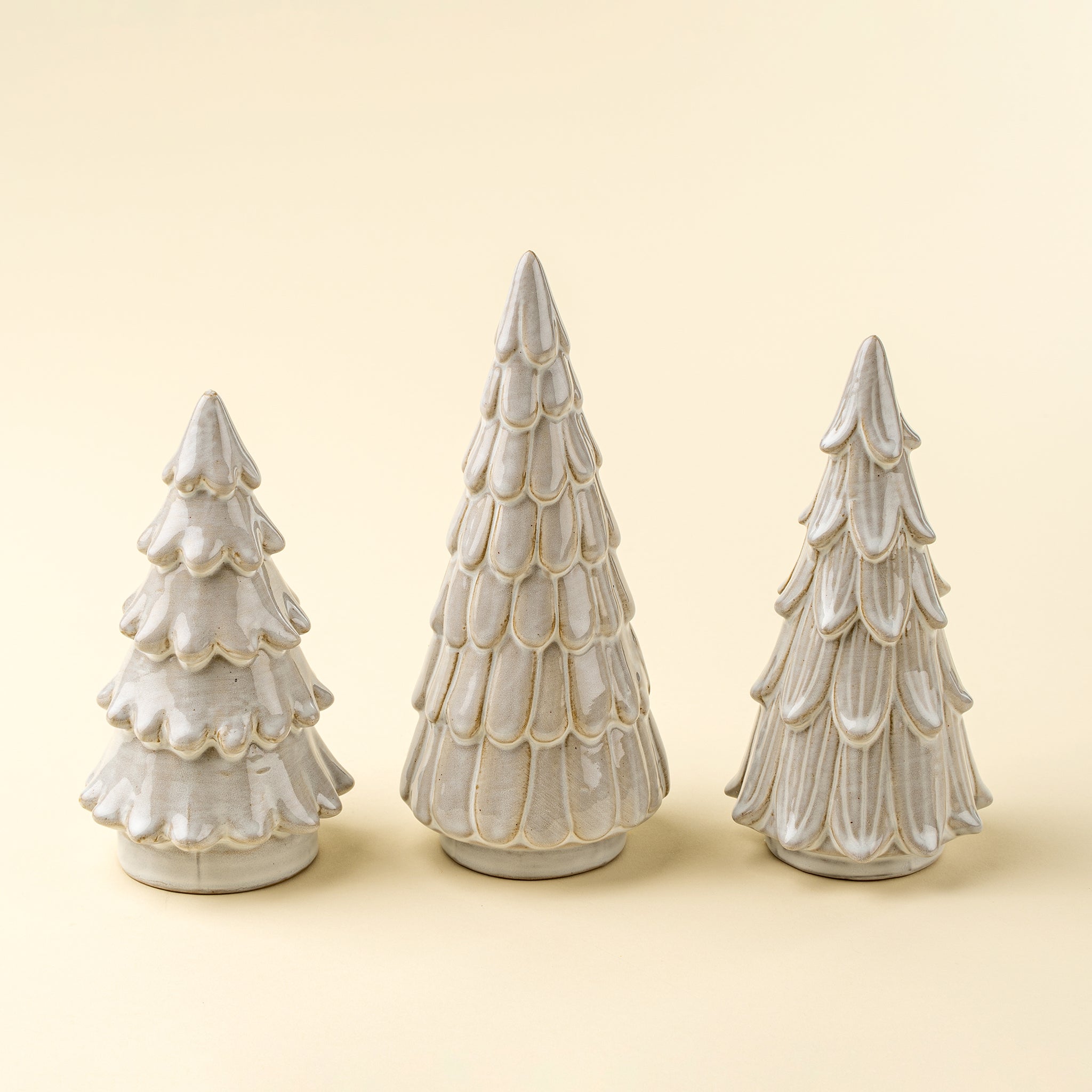 Snowdrift Ceramic Tree, Cedar