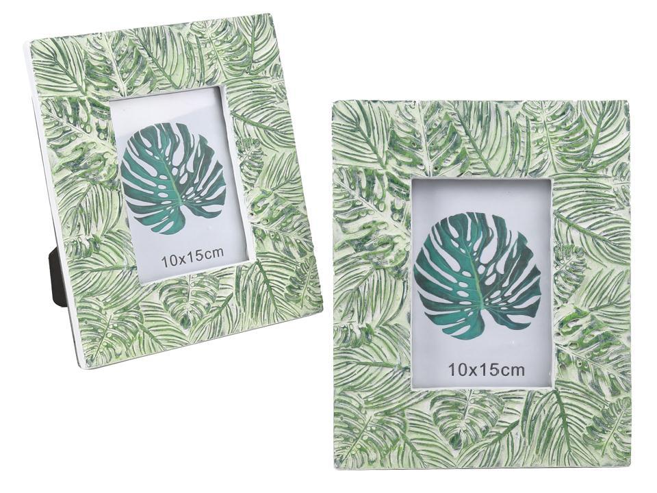 Boho Tropical Leaf Frame 5x7