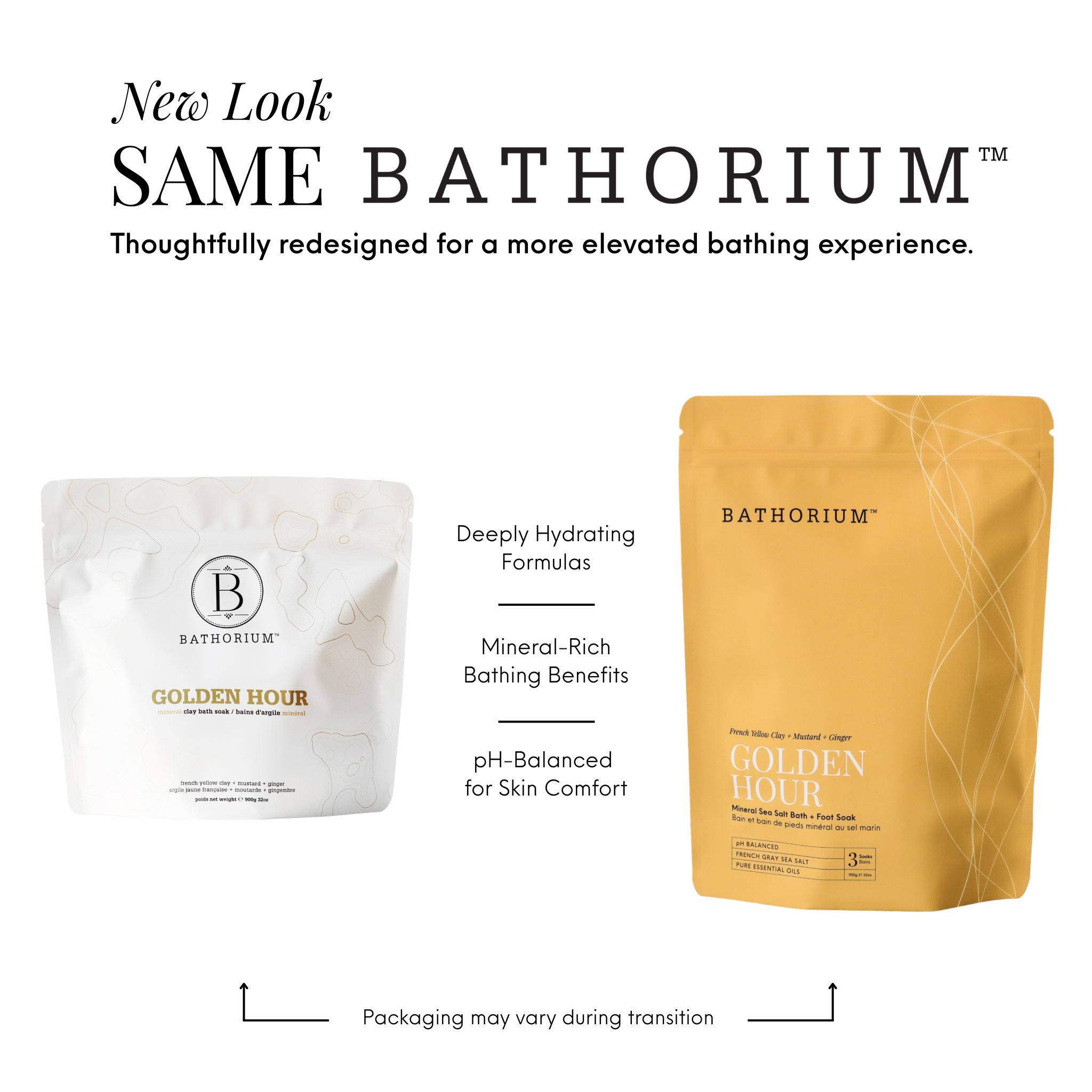 Golden Hour Mineral Clay Soak 900g