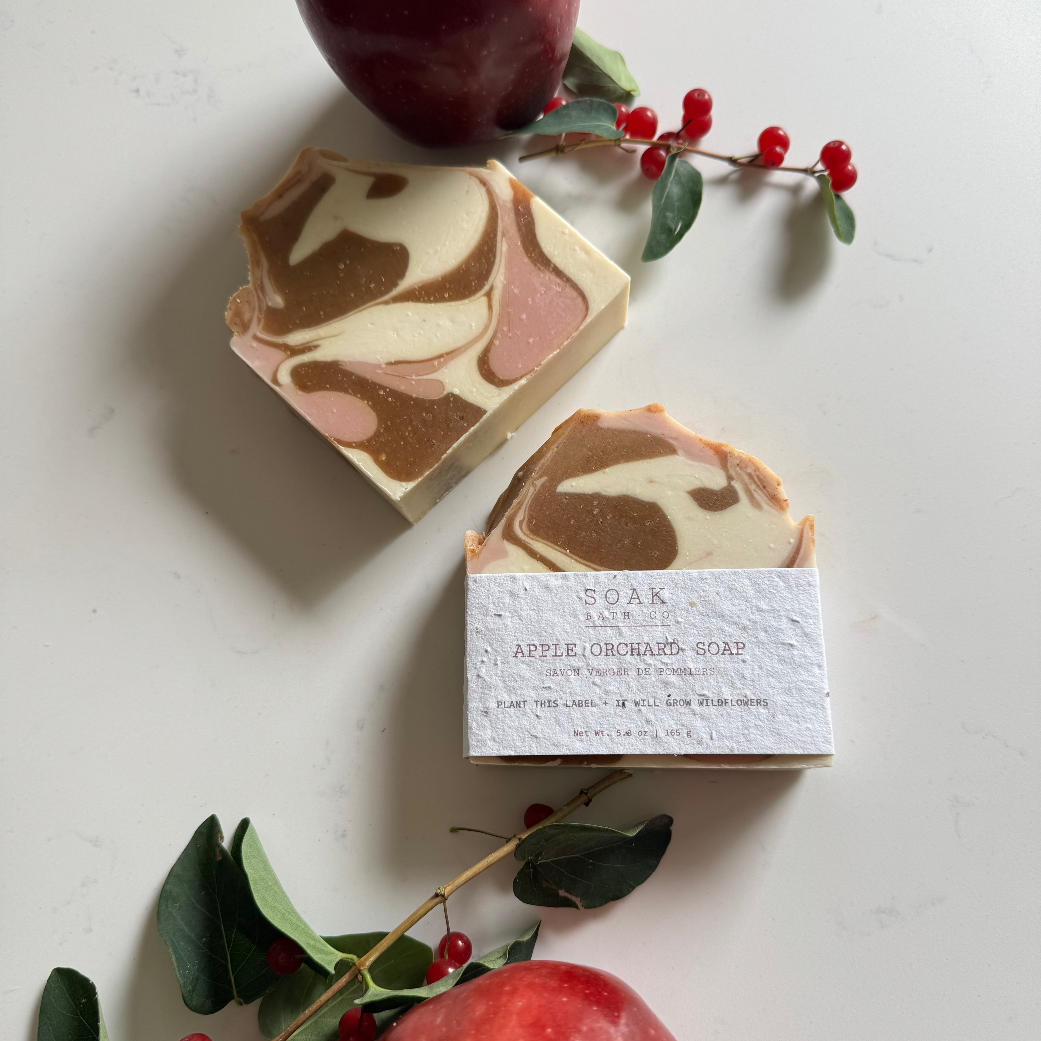 Apple Orchard Soap Bar - Canadian Made