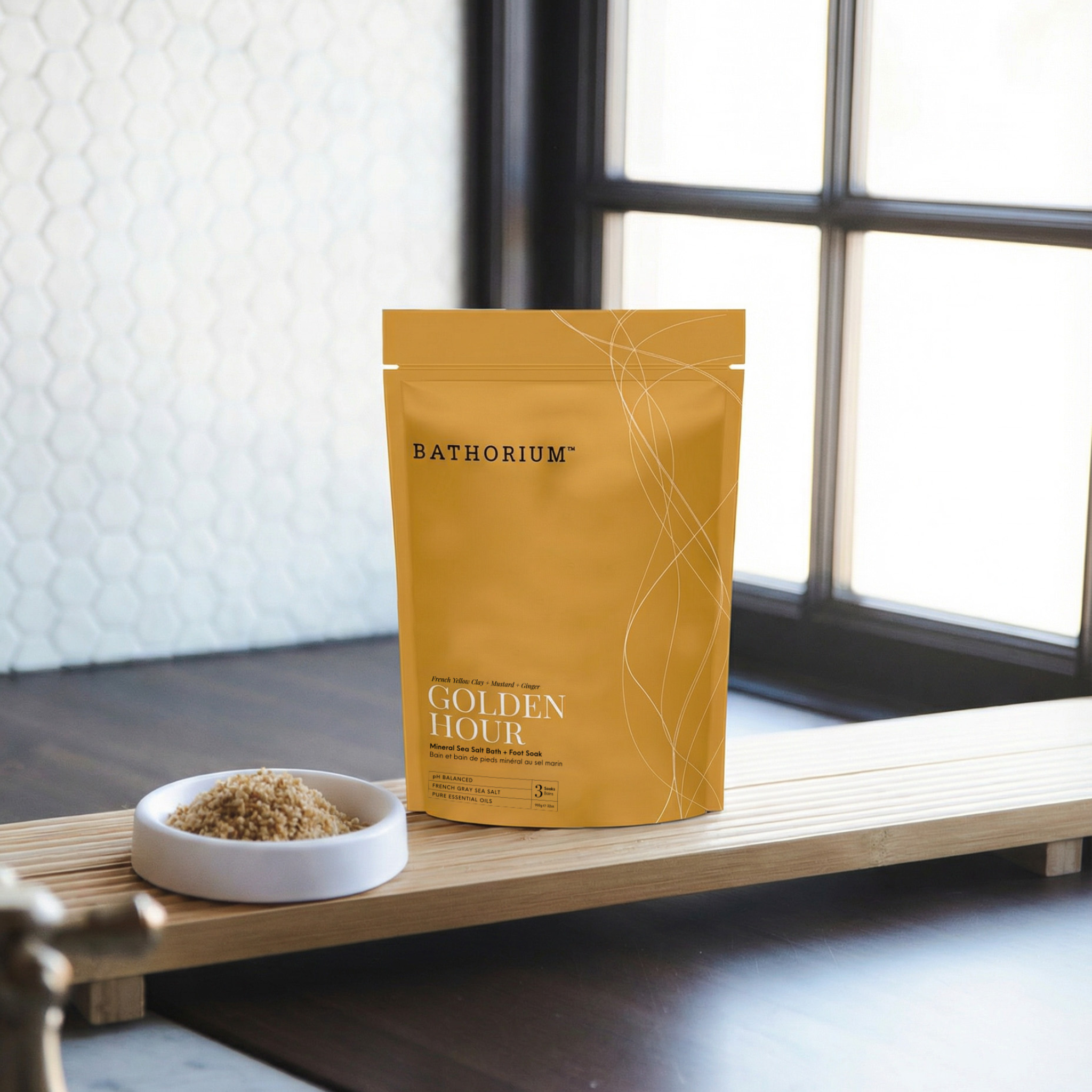 Golden Hour Mineral Clay Soak 900g