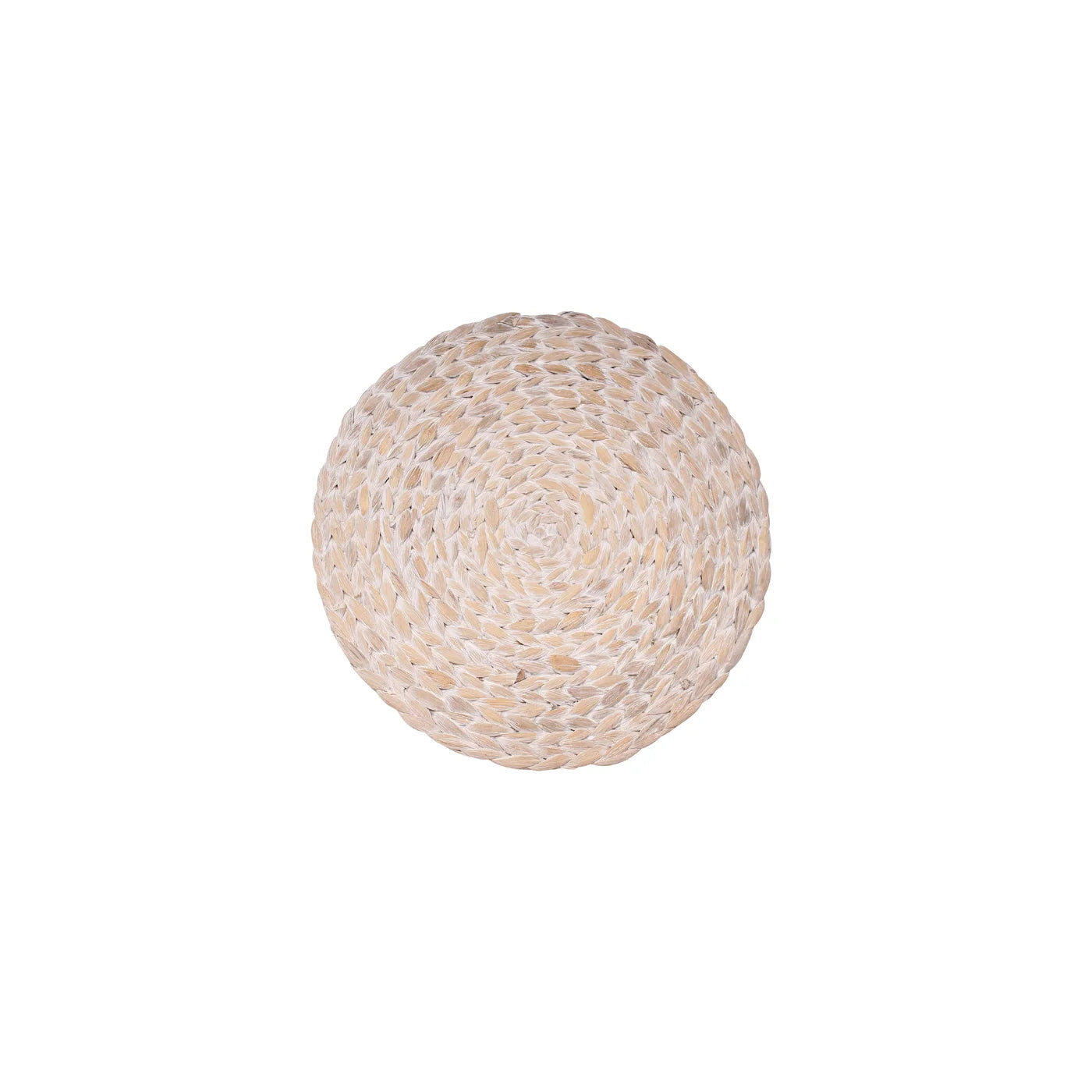 Palma Woven Placemat Round, White