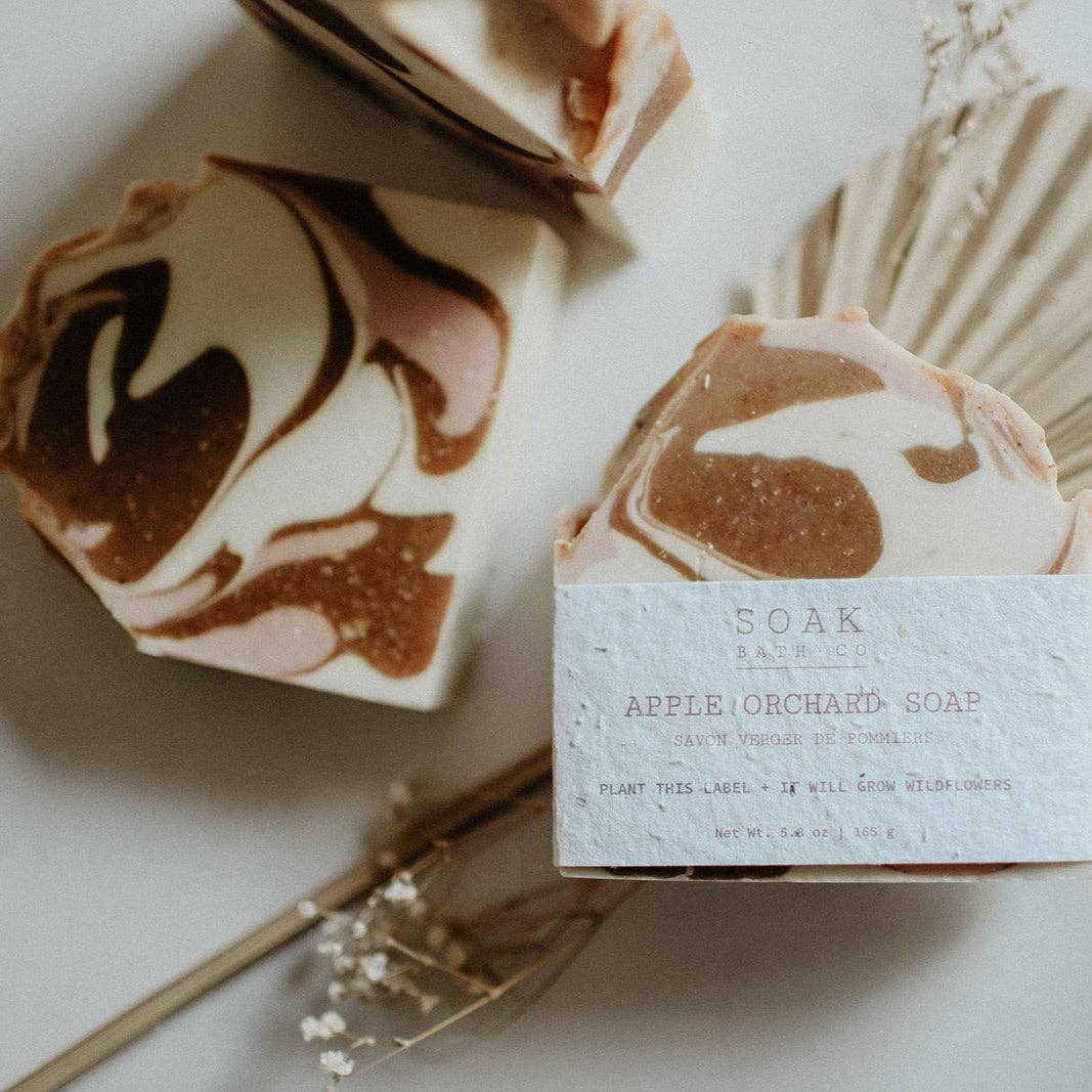Apple Orchard Soap Bar - Canadian Made