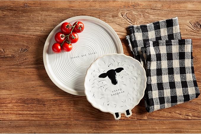 Mudpie, Sheep Nested Platter Set