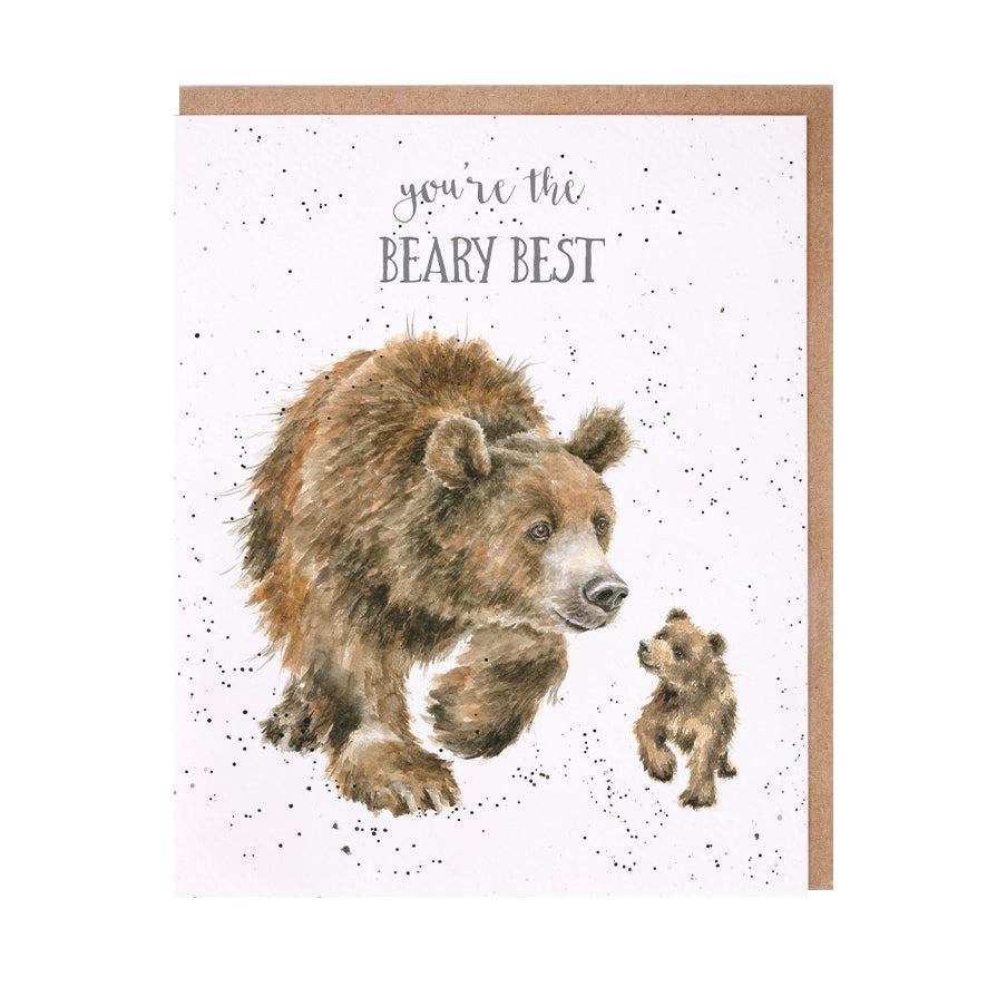 Friendship 'Beary Best' Bear Single Card