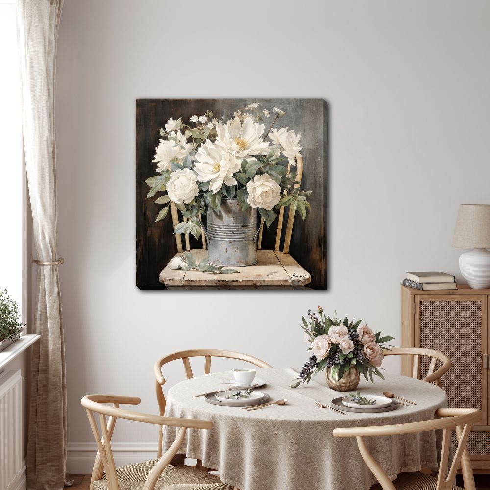 Tin Blooms Bouquet