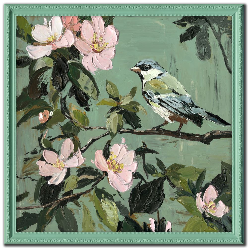 Garden Serenade I, 24x24 (Framed)