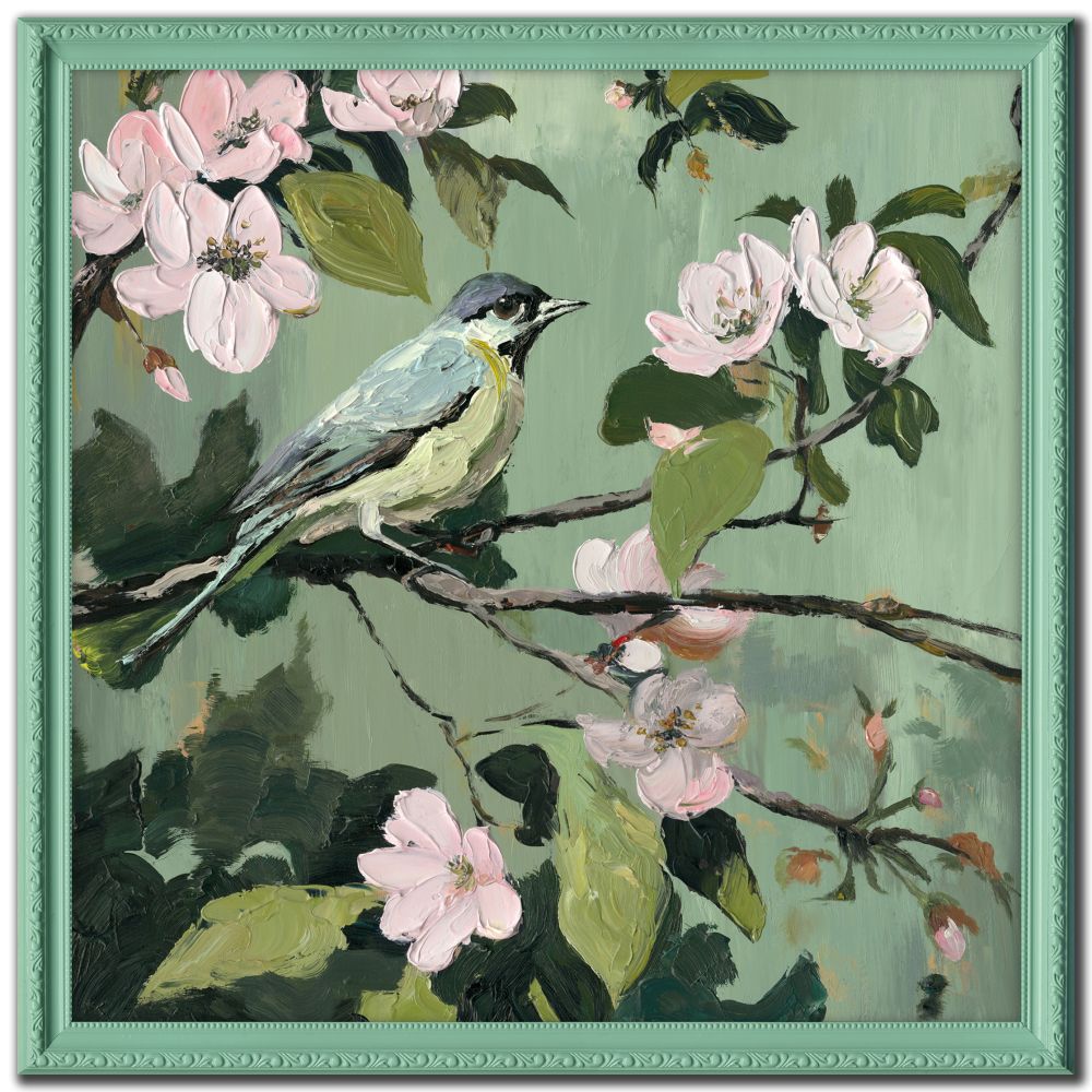 Garden Serenade II, 24x24 (Framed)
