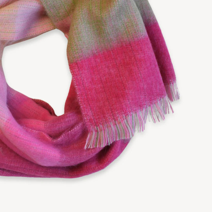 Jewel Mood Alpaca Seamless Scarf