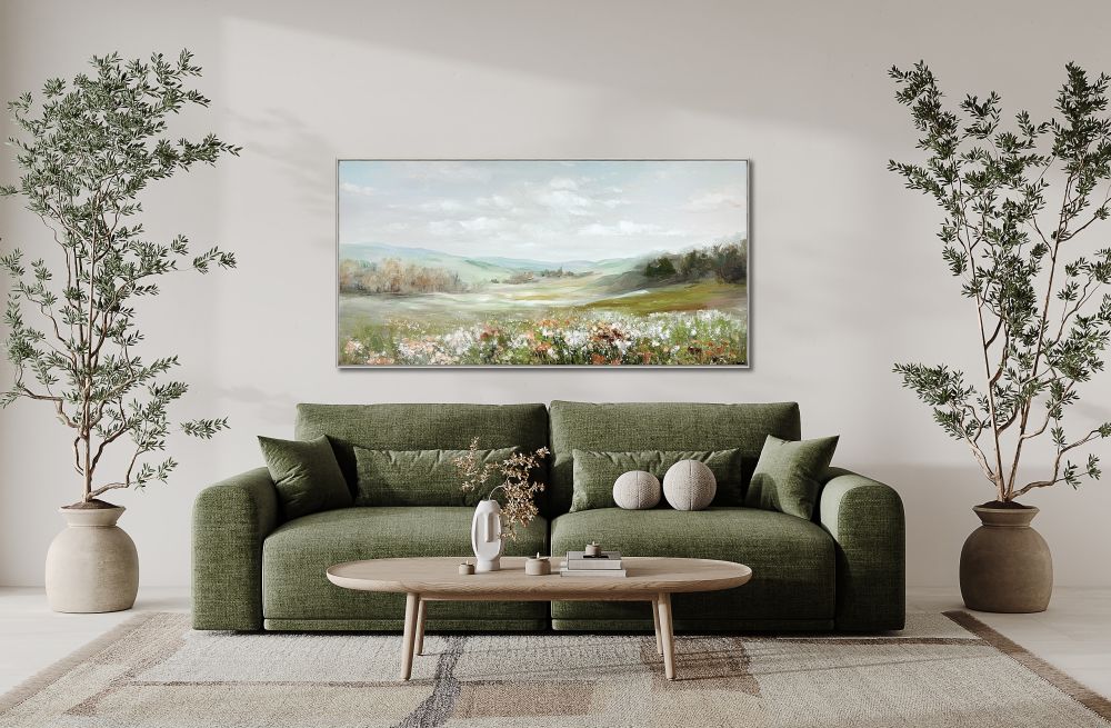 Rolling Serenity (Framed) 30x60