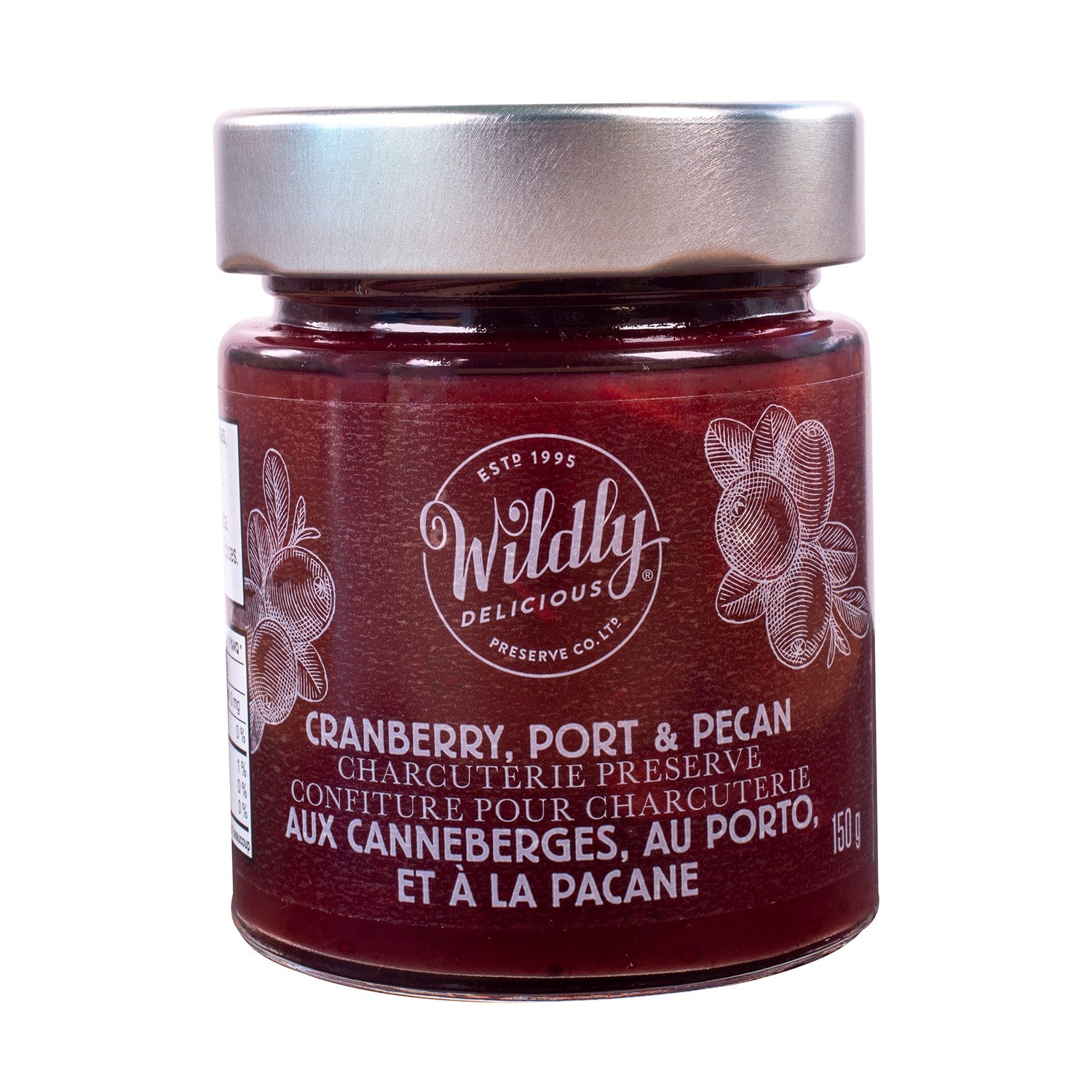 Cranberry, Port & Pecan Compote (150g)