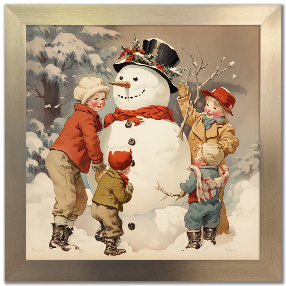 Frosty 8, 12x12 Framed w/Plexi
