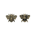 4"L Cast Iron Bee Shaped Bottle Opener, Distressed