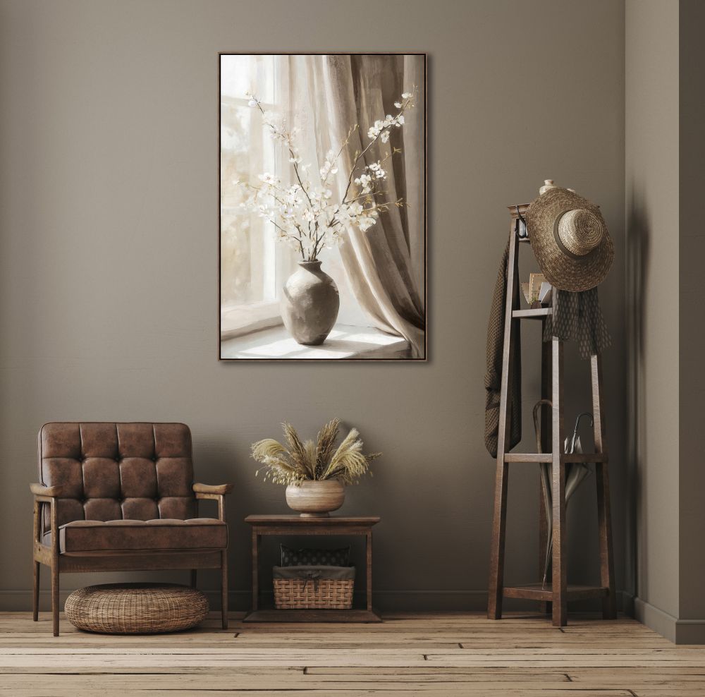 Soft Morning, 24x36 (Framed)