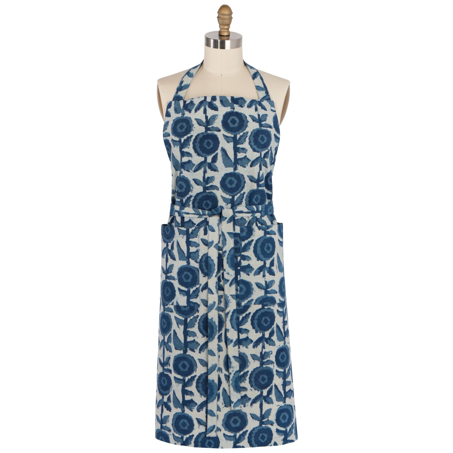 Gilia Block Print Apron