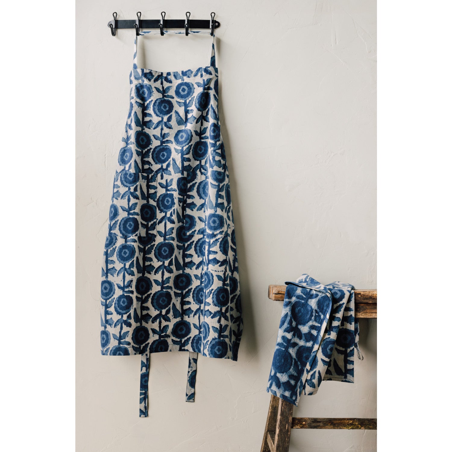 Gilia Block Print Apron