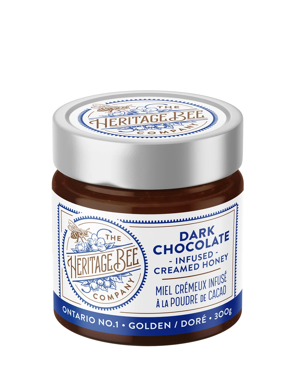 Dark Chocolate Creamed Honey, The Heritage Bee Company