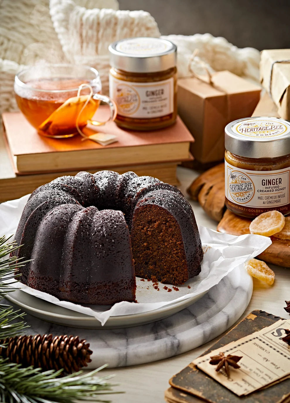 Cranberry Creamed Honey, The Heritage Bee Company