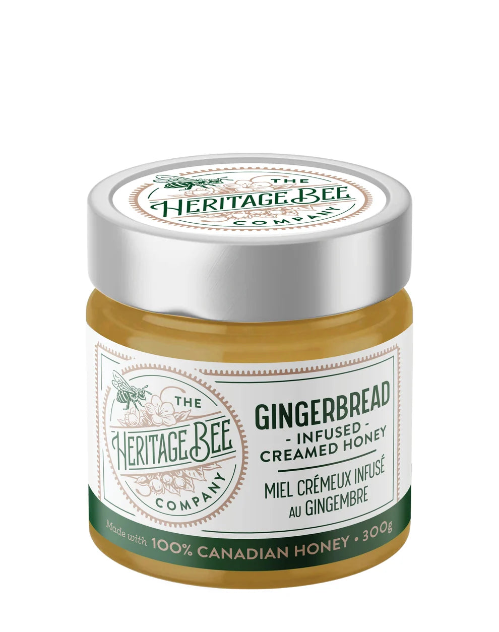 Gingerbread Creamed Honey, The Heritage Bee Company