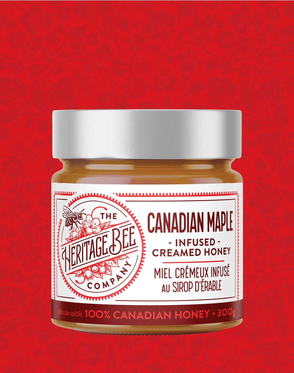 Canadian Maple Creamed Honey, The Heritage Bee Company