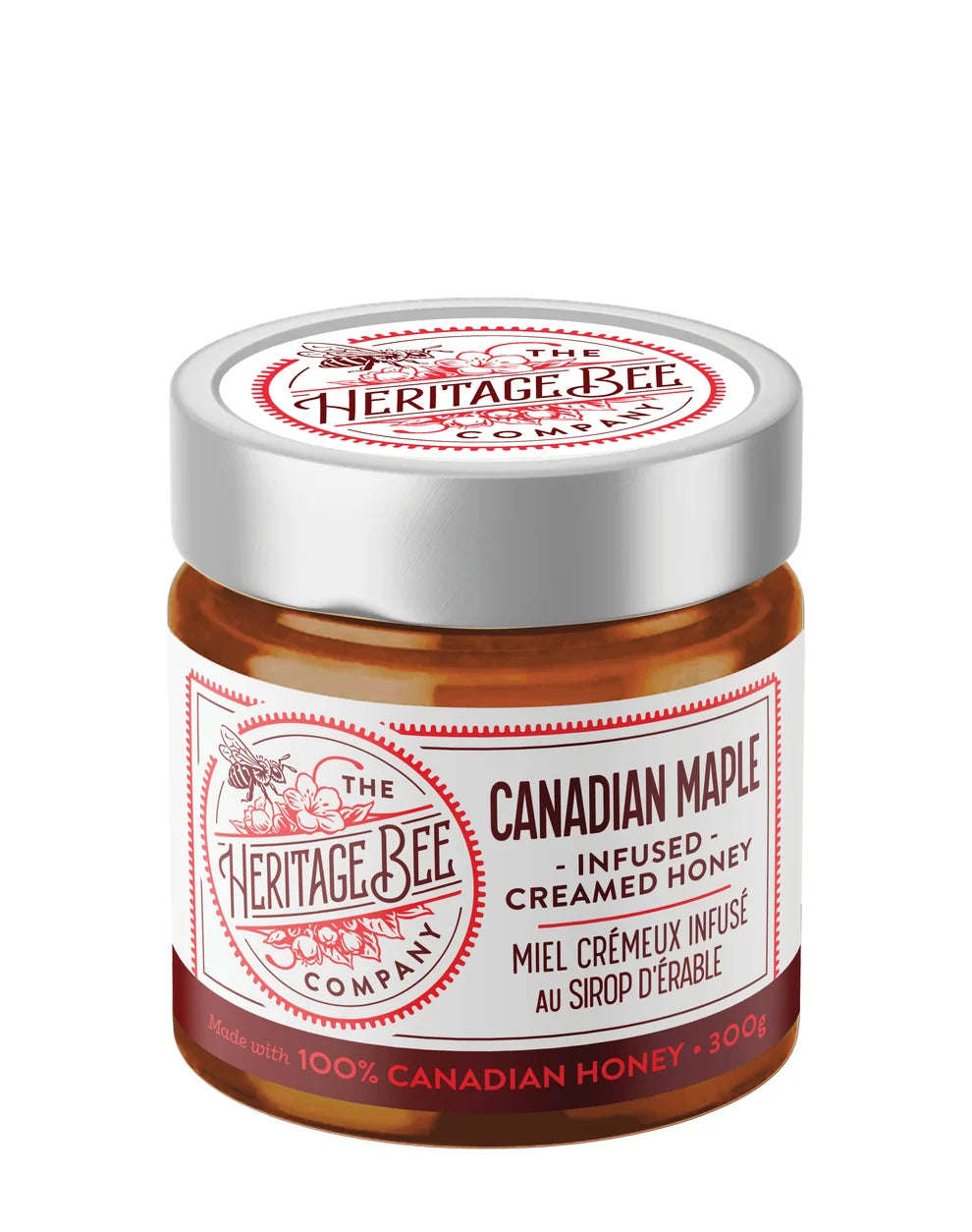 Canadian Maple Creamed Honey, The Heritage Bee Company