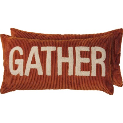 Pillow, Gather Corduroy