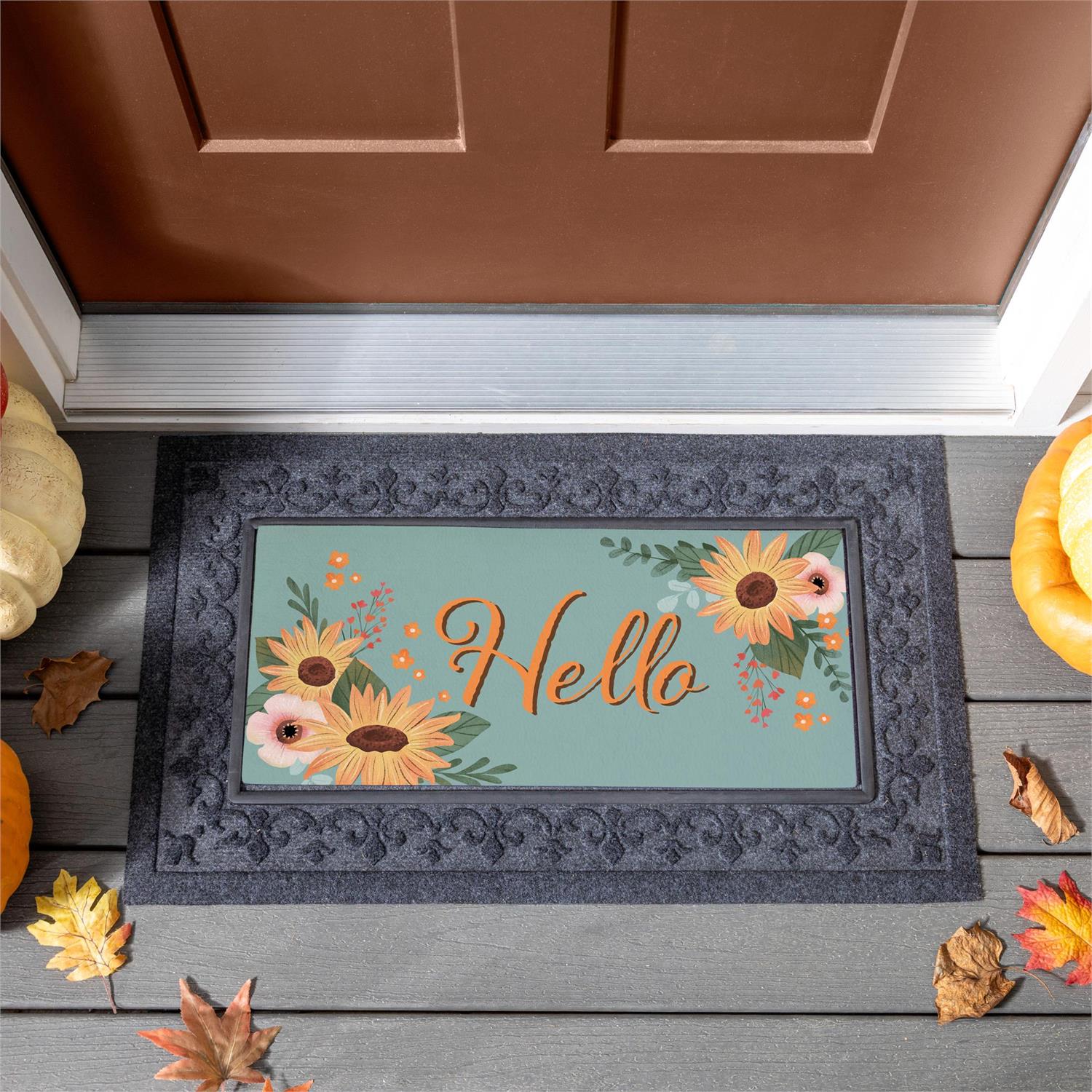 Harvest Blossoms Sunflower Sassafras Switch Mat