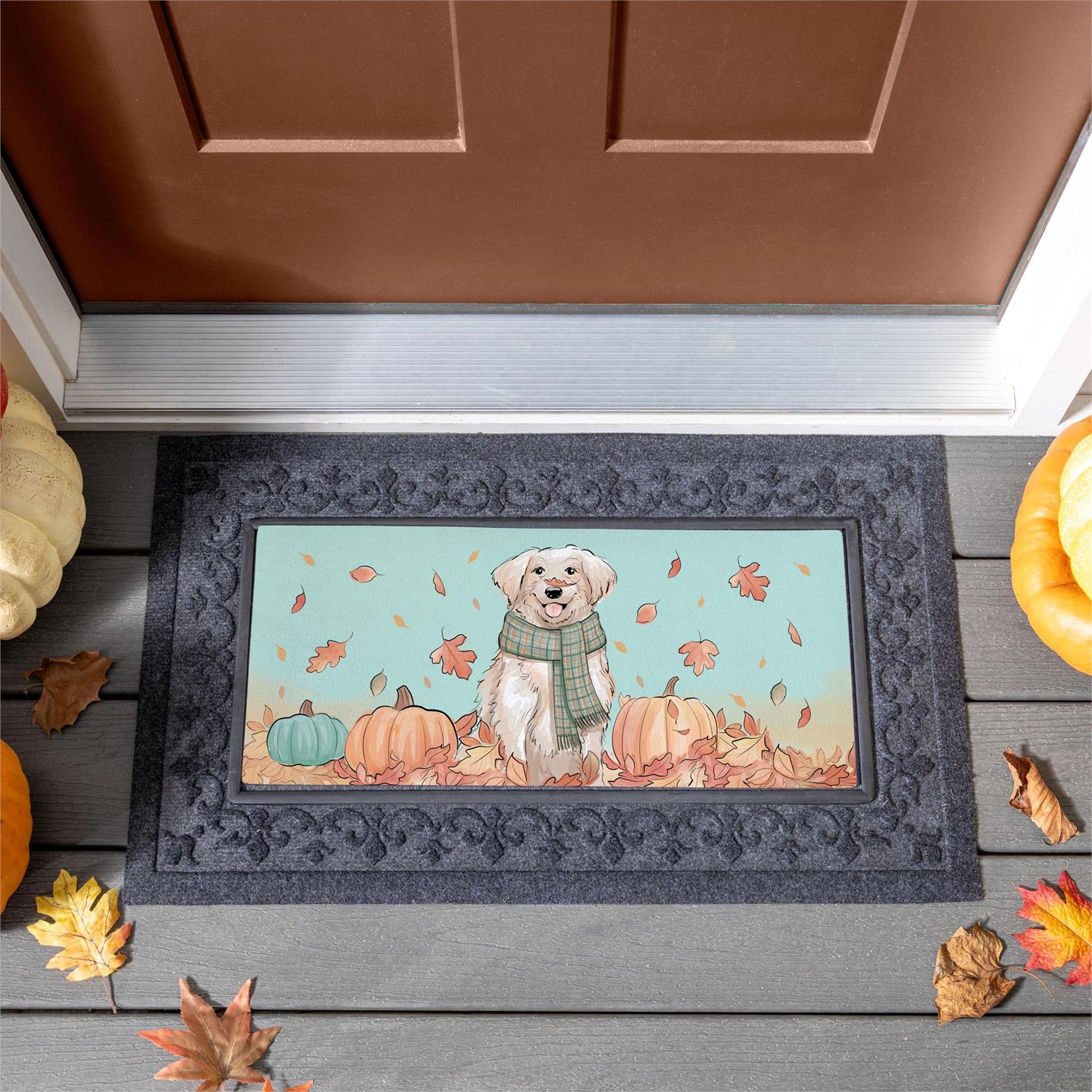 Harvest Blossoms Dog Sassafras Switch Mat