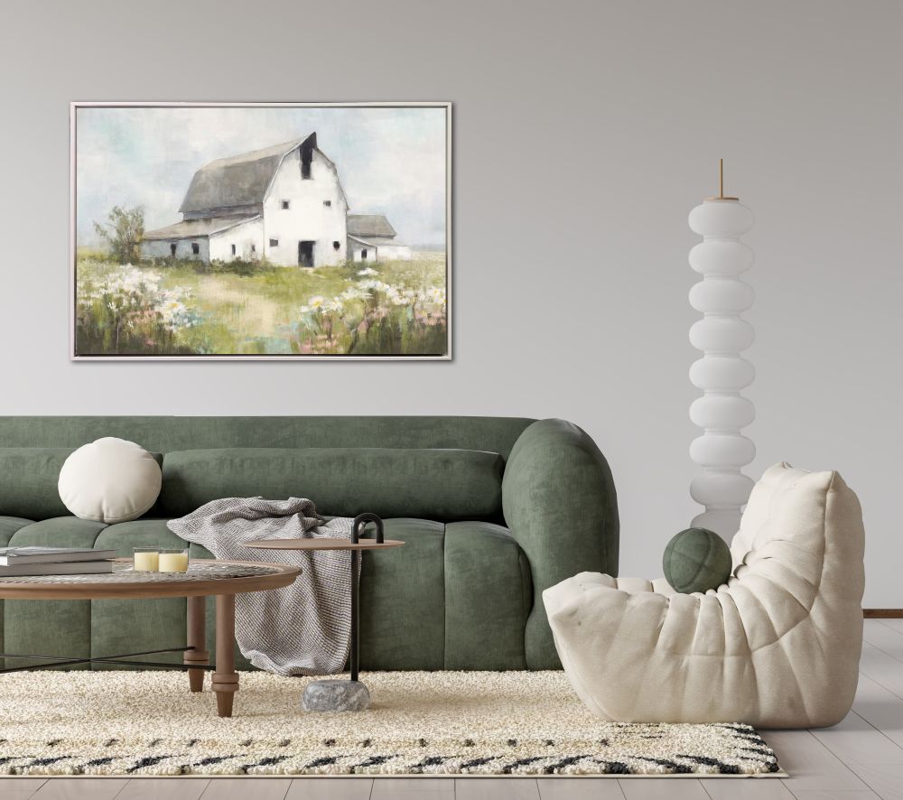 Farm House Barn, 30x45 (Framed)