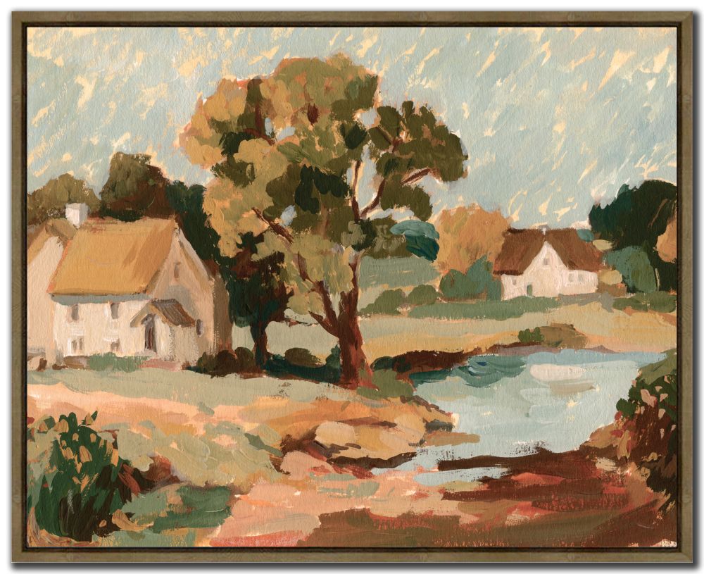 Return to the Countryside l, 24x30 (Framed)