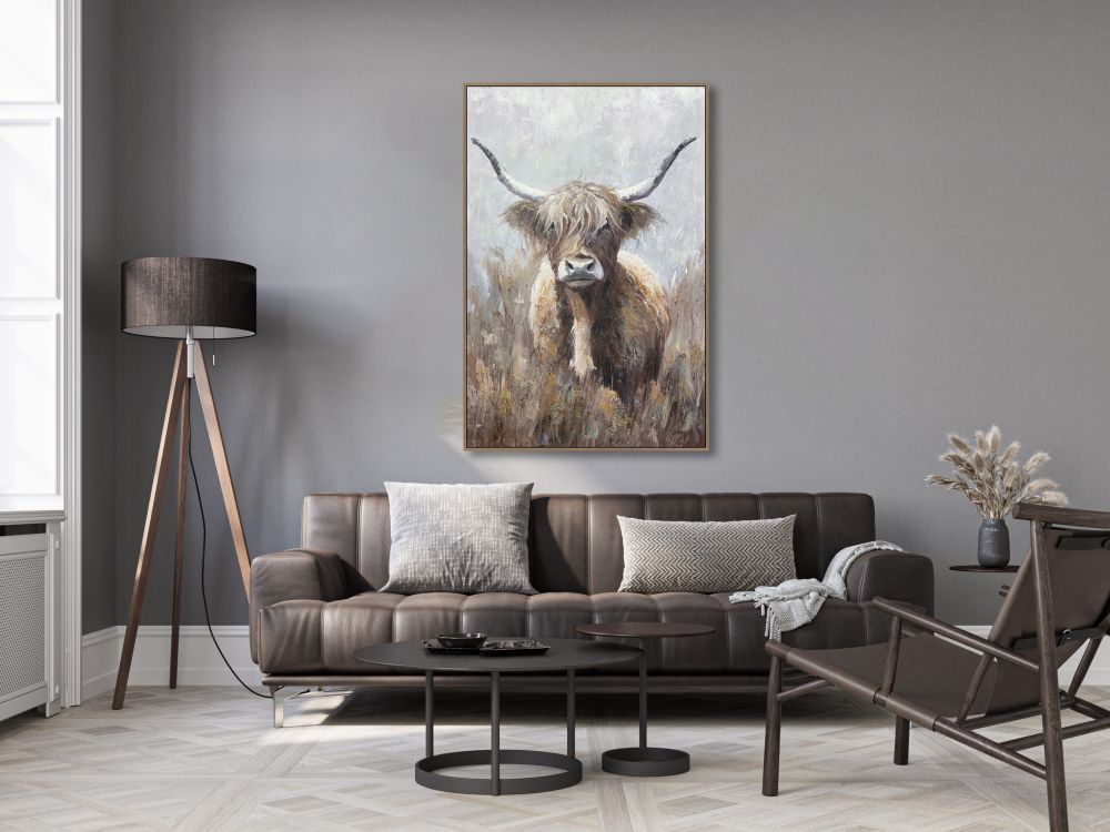 Highland Watcher (Framed) 30x45