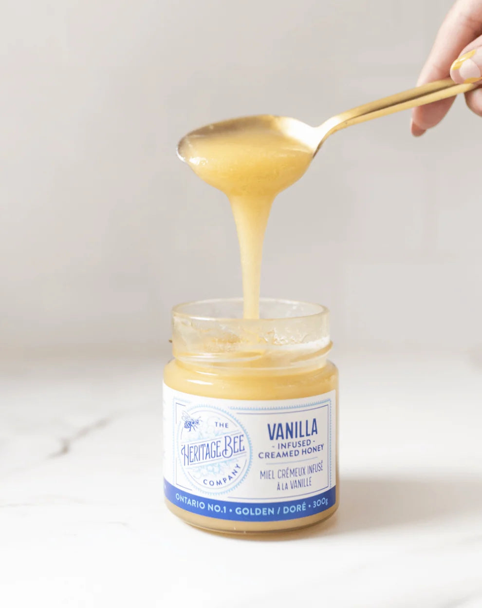 Vanilla Creamed Honey, The Heritage Bee Company