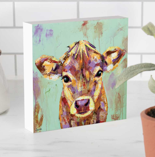 Decor Block, Cow