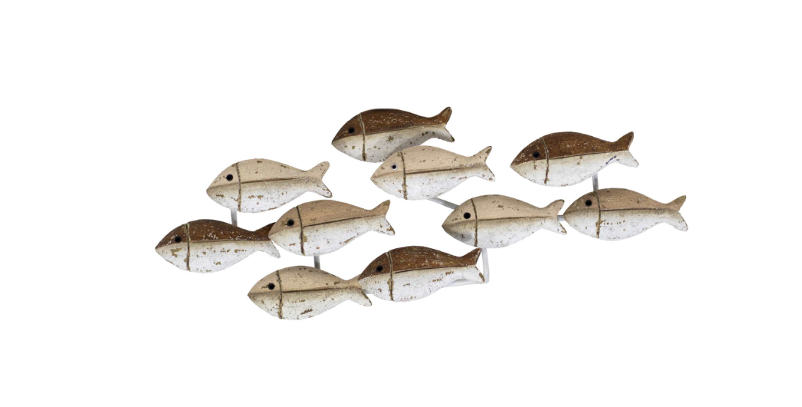 Driftwood School Of Fish, Wall Art